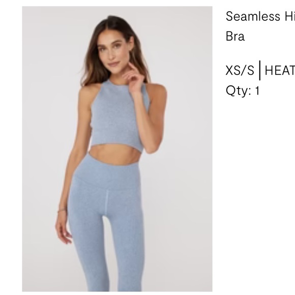 Spiritual Gangster Other - Worn once Spiritual Gangster High neck sports bra/crop top. Size XS/S.